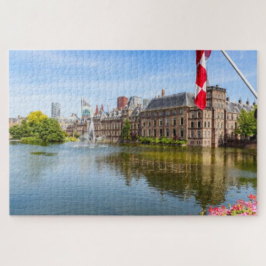 Puzzle Le Binnenhof à La Haye (Horizontal)