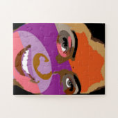 Puzzle Le blanc de modèle ajoutent votre propre JPG JEPG (Horizontal)