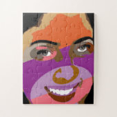 Puzzle Le blanc de modèle ajoutent votre propre JPG JEPG (Vertical)