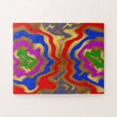 Puzzle Le blanc de modèle ajoutent votre propre JPG JEPG (Horizontal)