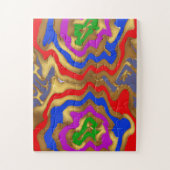 Puzzle Le blanc de modèle ajoutent votre propre JPG JEPG (Vertical)