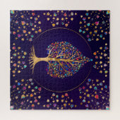 Puzzle Le Bodhi d'or - feuilles colorés (Horizontal)