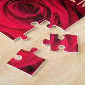 Puzzle Le Bonheur Des Roses Rouges Fleurit De L'Intérieur (Côté)