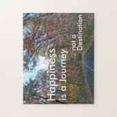 Puzzle Le bonheur est un paysage naturel de voyage (Vertical)