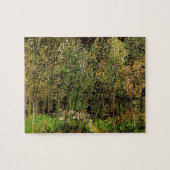 Puzzle Le bosquet par Vincent van Gogh (Horizontal)