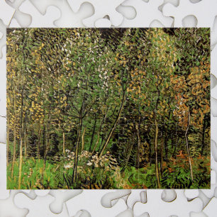 Puzzle Le bosquet par Vincent van Gogh