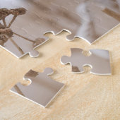 Puzzle Le Bruant de Lincoln sur Tansy (Côté)