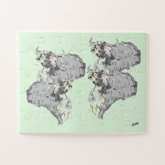 Puzzle : Le Buffalo (Horizontal)