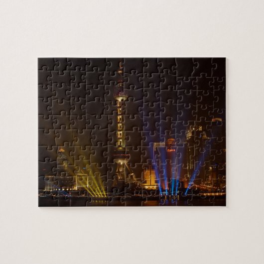Puzzle Le Bund (front de mer) à Shanghai.Regarder (Horizontal)