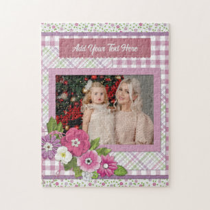 Puzzle Le cadre photo personnalisé avec texte personnalis