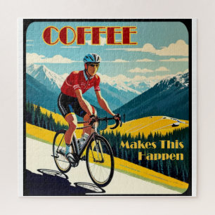 Puzzle Le Café Fait Que Cela Se Passe En Cyclisme