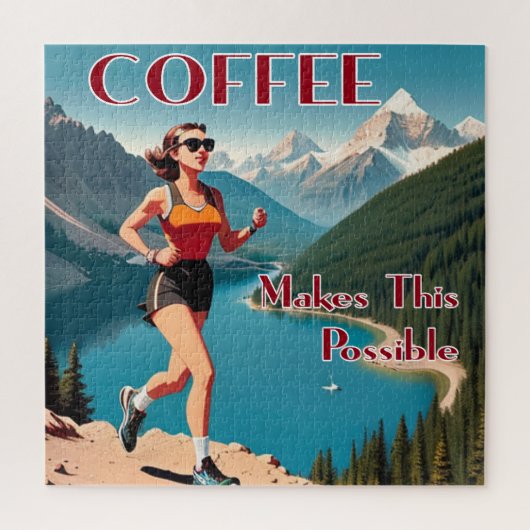 Puzzle Le Café Permet Cette Exécution Possible (Vertical)