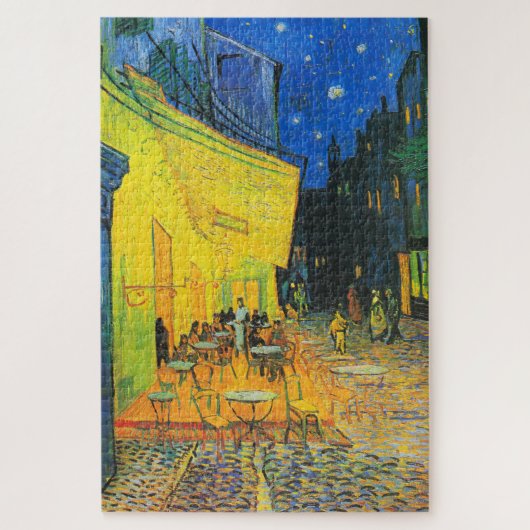 Puzzle Le Café-Terrasse Vincent Van Gogh En Beaux-Arts De (Vertical)