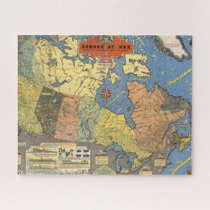 Puzzle Le Canada en guerre