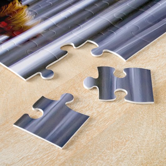 Puzzle Le Canard Grébe Du Wyoming. (Côté)