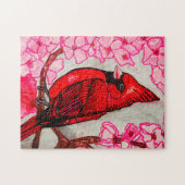 PUZZLE LE CARDINAL ROUGE (Horizontal)