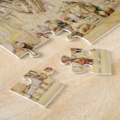 Puzzle Le carré de village dans la baie de Hong Kong, (Côté)