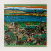 Puzzle Le casse-tête de l'Oregon Malhuer Paiutes (Horizontal)