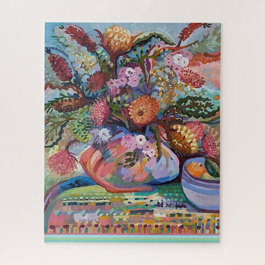 Puzzle Le casse-tête des fleurs sauvages australiens (Vertical)