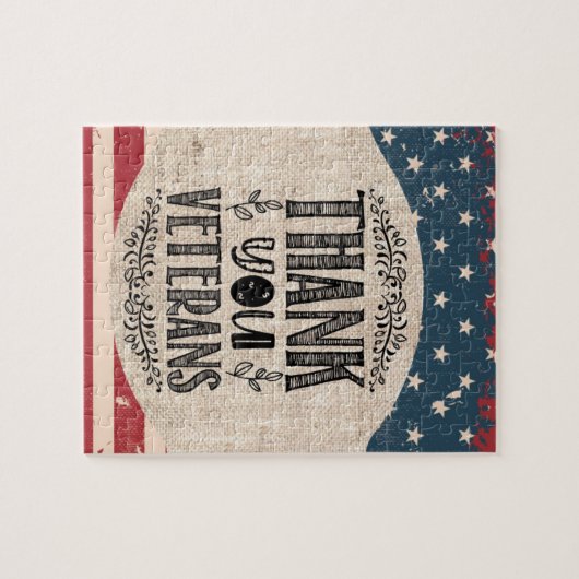 Puzzle Le casse-tête des vétérans du Merci (Horizontal)