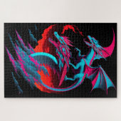 Puzzle Le Cavalier de Surf du Dragon (Horizontal)