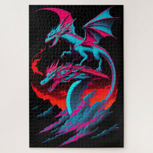 Puzzle Le Cavalier de Surf du Dragon