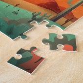 Puzzle Le célèbre désert du Texas présente son immense ca (Côté)