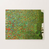 Puzzle Le célèbre tableau de Gustav Klimt, Mohnfeld (1907 (Horizontal)