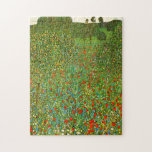 Puzzle Le célèbre tableau de Gustav Klimt, Mohnfeld (1907<br><div class="desc">La célèbre peinture de Gustav Klimt,  Mohnfeld (1907). puzzle.</div>