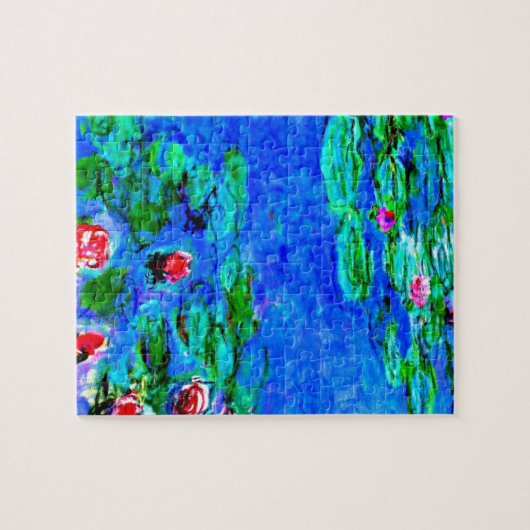 Puzzle Le célèbre tableau de Monet, Water Lilies (vue mac (Horizontal)