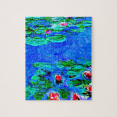 Puzzle Le célèbre tableau de Monet, Water Lilies (vue mac (Vertical)