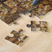 Puzzle Le cerf de Virginie - automne (Côté)