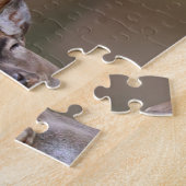 Puzzle Le cerf en jachère vous juge (Côté)