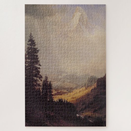 Puzzle Le Cervin d'Albert Bierstadt, 1867 (Vertical)