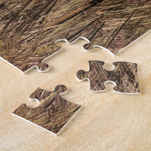 Puzzle Le chasseur et le bison (Côté)