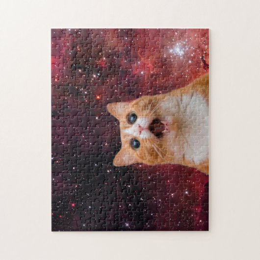 Puzzle Le Chat de l'espace (Vertical)