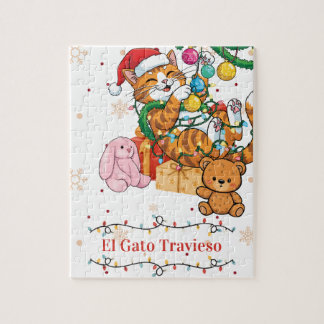 Puzzle Le Chat Méchant de Noël