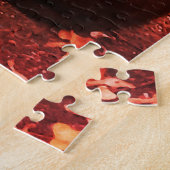 Puzzle Le chat noir Aurtumn laisse la photo (Côté)