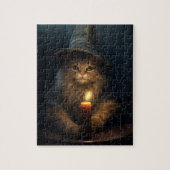 Puzzle Le chat sorcier (Vertical)
