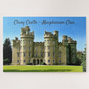 Puzzle Le château Cluny du Clan Macpherson