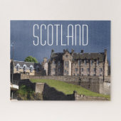 Puzzle le château d'edinburgh écossaise (Horizontal)