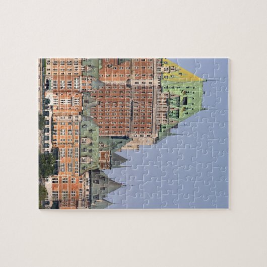 Puzzle Le château Frontenac à Québec, Canada. (Horizontal)