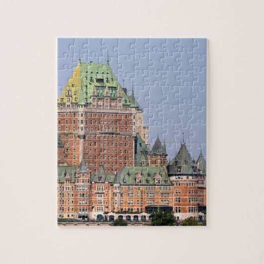 Puzzle Le château Frontenac à Québec, Canada. (Vertical)
