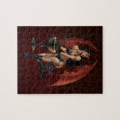 Puzzle Le chaudron de la sorcière de fille de diable (Horizontal)