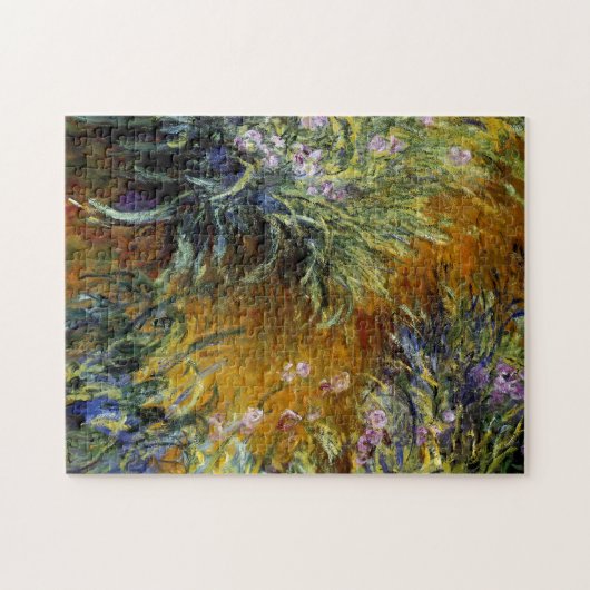 Puzzle Le chemin à travers les Irises (Horizontal)