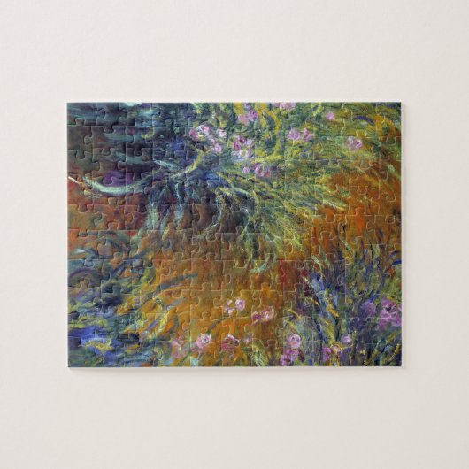 Puzzle Le chemin à travers les Irises par Claude Monet (Horizontal)