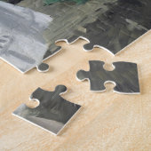 Puzzle Le Chemin de fer - Manet Impressionniste Peinture (Côté)