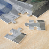 Puzzle Le Chemin de fer - Manet Impressionniste Peinture (Côté)