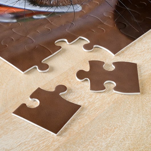 Puzzle Le Chenon Rouge A Été Creusé (Côté)