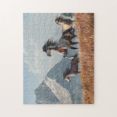 Puzzle Le Cheval de l'Ancienne Guerre (Vertical)